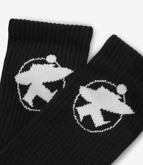 Stussy Surfman Crew Socks Black/White