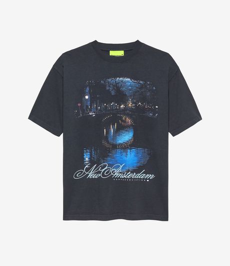 New Amsterdam Surf Association City Of Water Tee Caviar