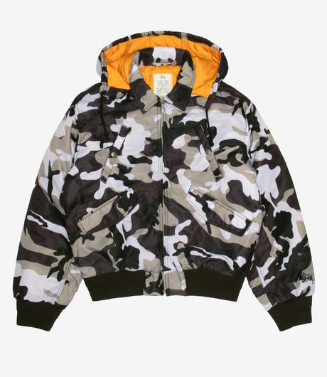 Stussy Flight Bombe Snow Camo