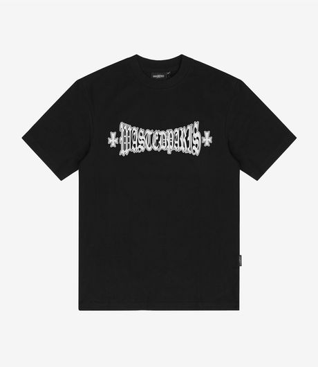 Wasted Paris London Cross T-Shirt Black