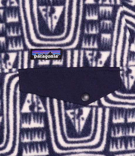 Patagonia Lightweight Synchilla® Snap-T® Fleece Pullover Flow: Sunken Blue