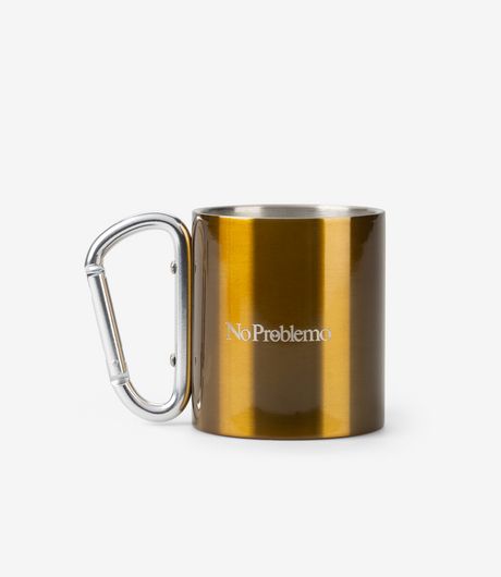 No Problemo Carabiner Mug Khaki