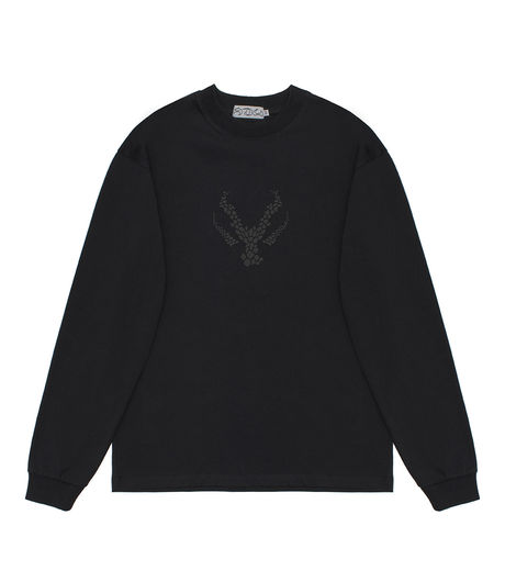 Shop Black Know Wave Long-sleeve Tees at itk online store
