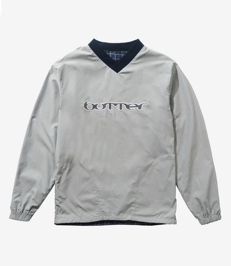Butter Goods Reversible Dugout Pullover Grey/Navy