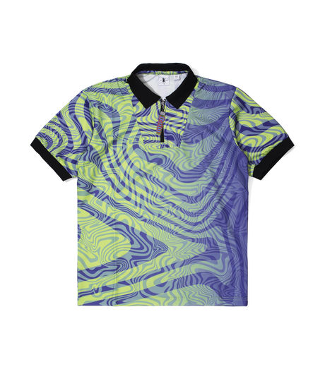 Daily Paper Habike Jersey Purple/Green Swirl