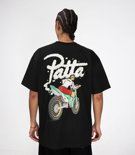 Patta Biker T-Shirt Black