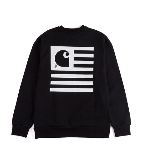 Carhartt State Flag Sweat Black/White
