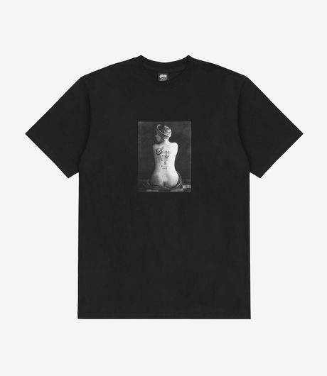 Stussy Le Violon Pig. Dyed Tee Black