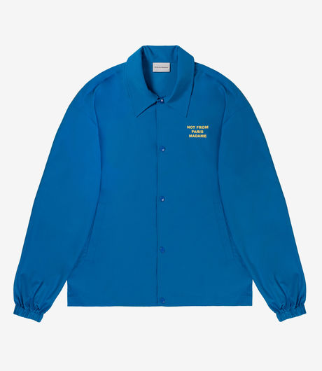 Drôle de Monsieur La Veste Slogan Blue