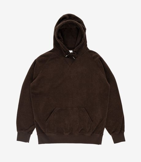 POP Trading Company Outlined Logo Hooded Terry Sweat Delicioso