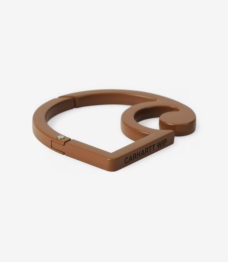Carhartt WIP C-Logo Carabiner Brown