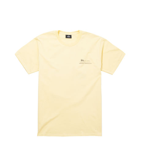 Stussy Harumi Yamaguchi Nude Tee Pale Yellow