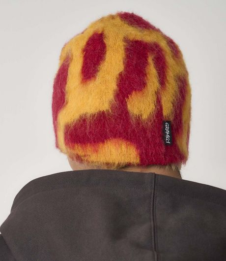 Gramicci Mohair Burly Runningman Beanie Burnt Orange