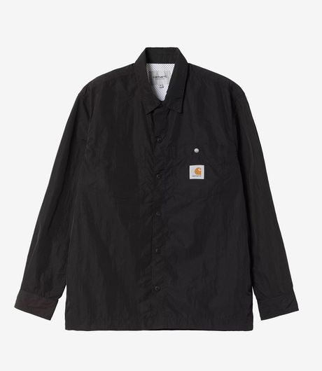 Carhartt WIP Canby Shirt Jac Nylon Taffeta Black