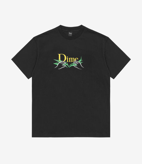 Dime Classic Grass T-Shirt Black