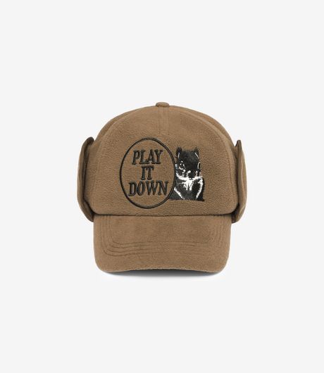 Metalwood Studio Play It Down Trapper Hat Walnut