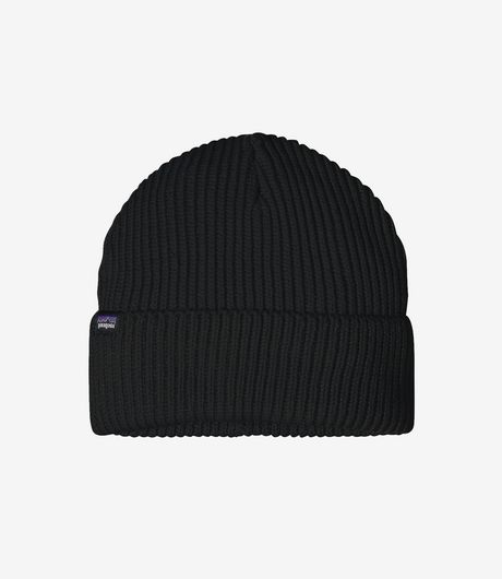 Patagonia Fisherman's Rolled Beanie Black