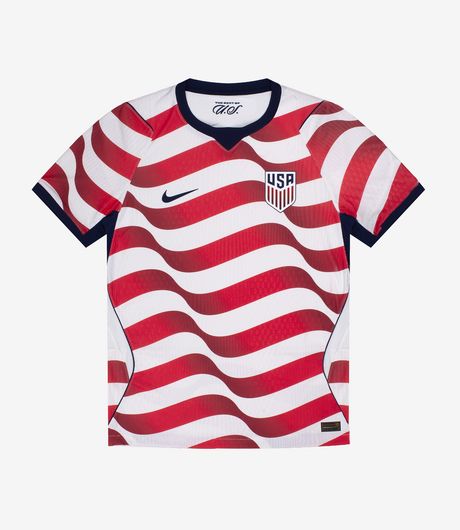 Nike USMNT 2026 Match Home Aero-FIT Football Jersey Sail/Midnight Navy