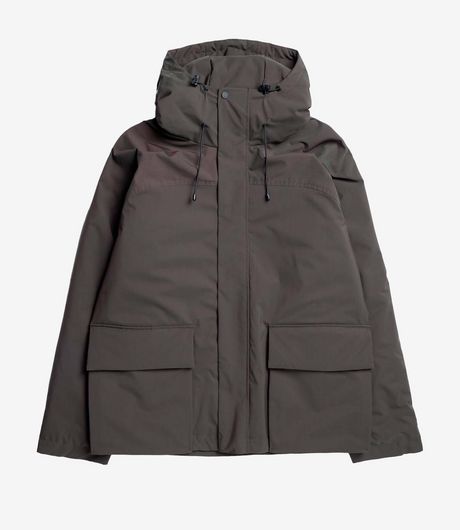 Norse Projects Herluf Alpinix Smart Merino Jacket Seal Brown