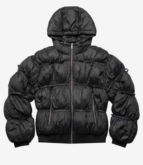 Racer Worldwide Puffer Jacket X Black