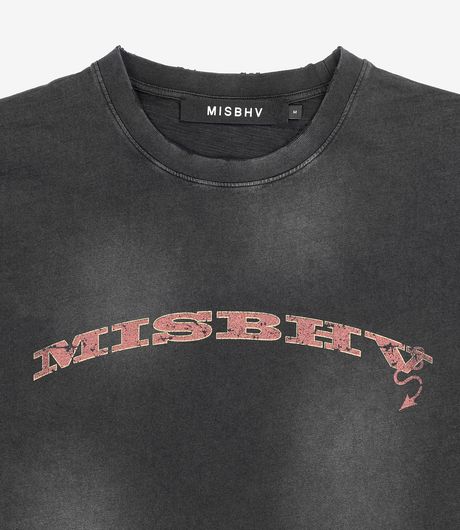 MISBHV Devil T-Shirt Faded Black