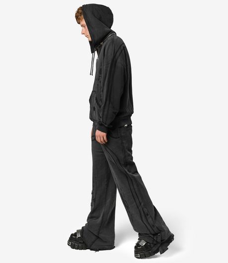 Racer Worldwide Faded Track Sweatpants Black