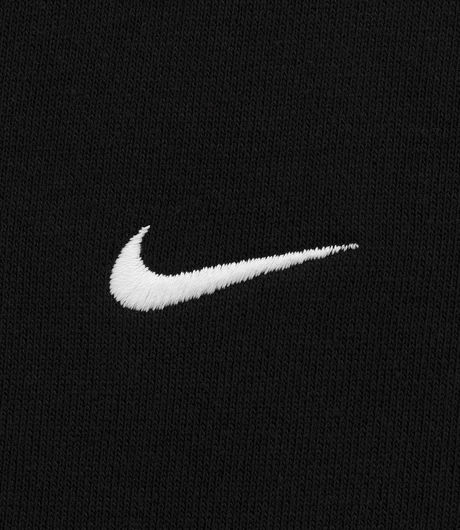 NikeLab Embroidered Swoosh Sweat Black/White