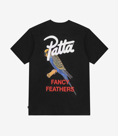 Patta Fancy Feathers T-Shirt Black