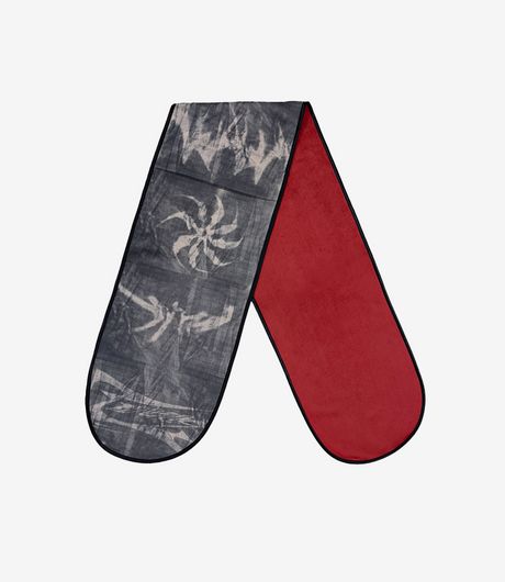 Pūga73 Stevel Scarf Grey/Red