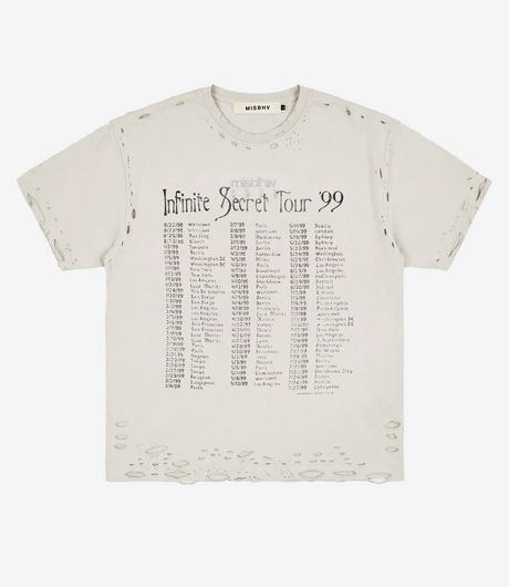 MISBHV Tour 99 T-Shirt Off White