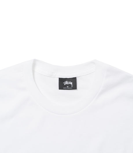 Stussy 8 Ball Stock Tee White