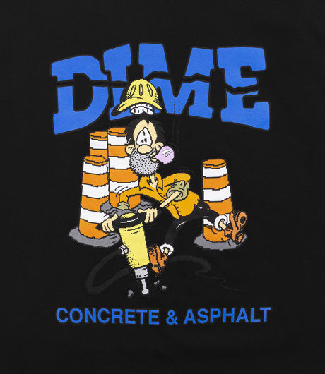 Dime Roads T-Shirt Black