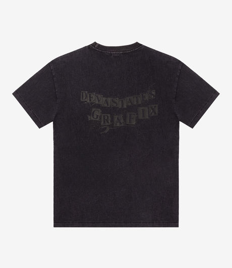 Devá States Fuzz T-Shirt Washed Black