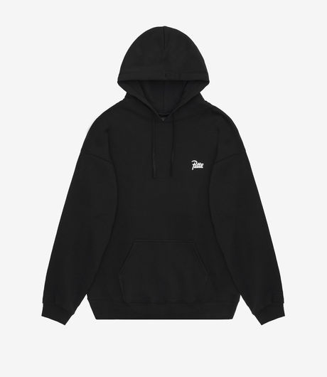Patta La Flor Hooded Sweater Black