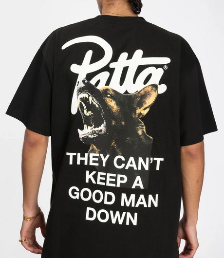 Patta Bark T-Shirt Black