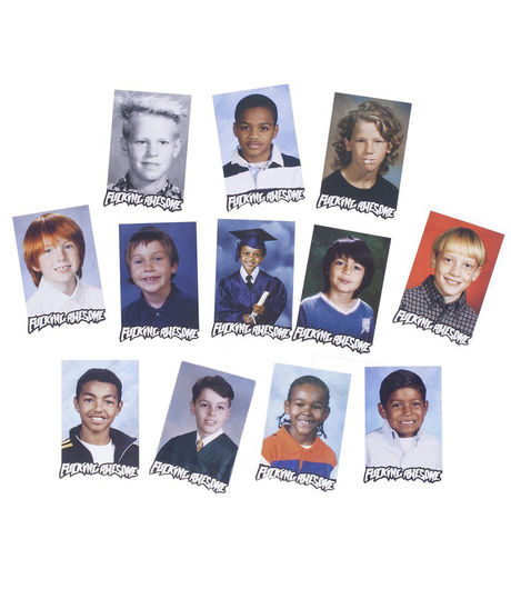Fucking Awesome Class Photo Sticker Pack Assorted
