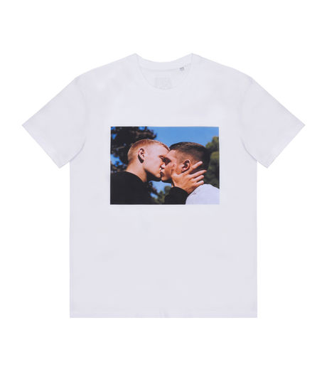 IDEA x Alasdair McLellan The Kiss T-Shirt White