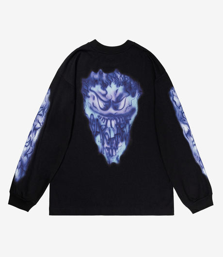 Carhartt WIP L/S Babybrush Grin T-Shirt Black