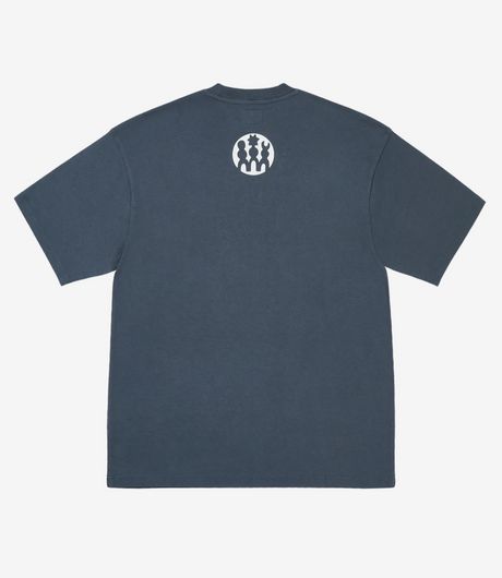 The Trilogy Tapes Two Headed Bird T-Shirt Charcoal