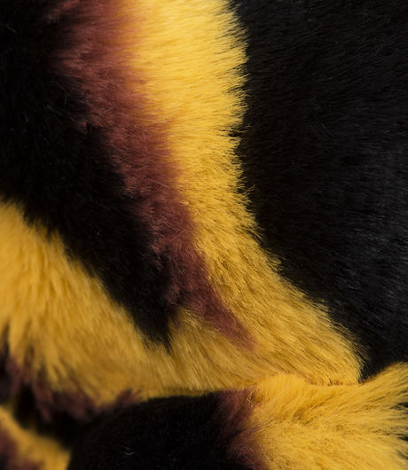 Aries Furry Half Zip Animal