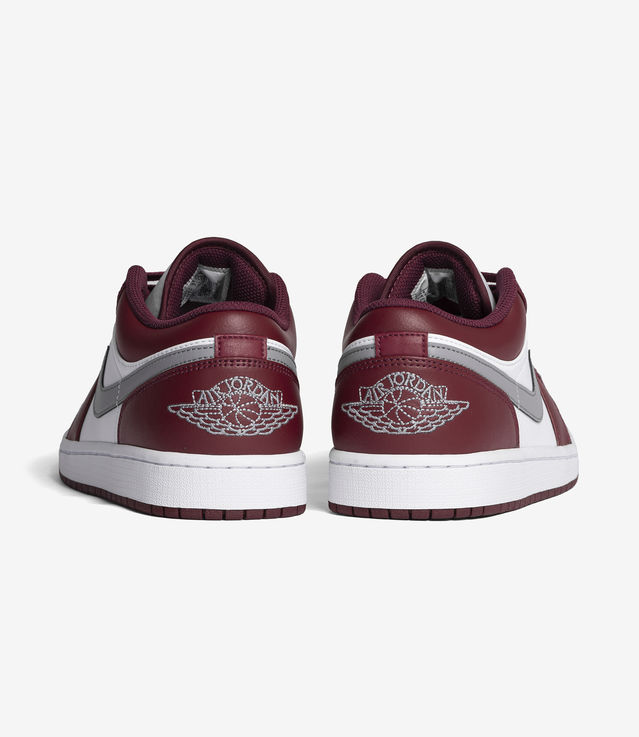 Shop Air Jordan 1 Low White Bordeaux At Itk Online Store