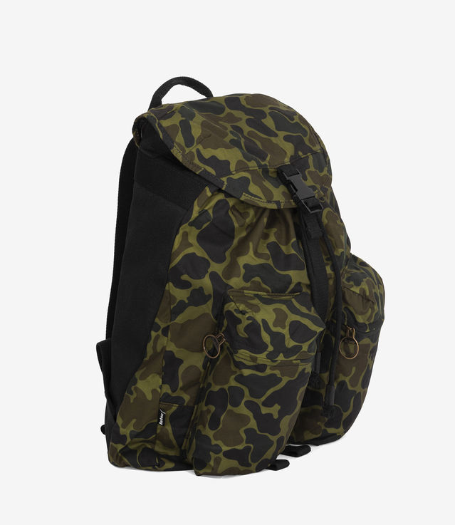 Shop Barbour x Noah Wax Backpack Camo at itk online store