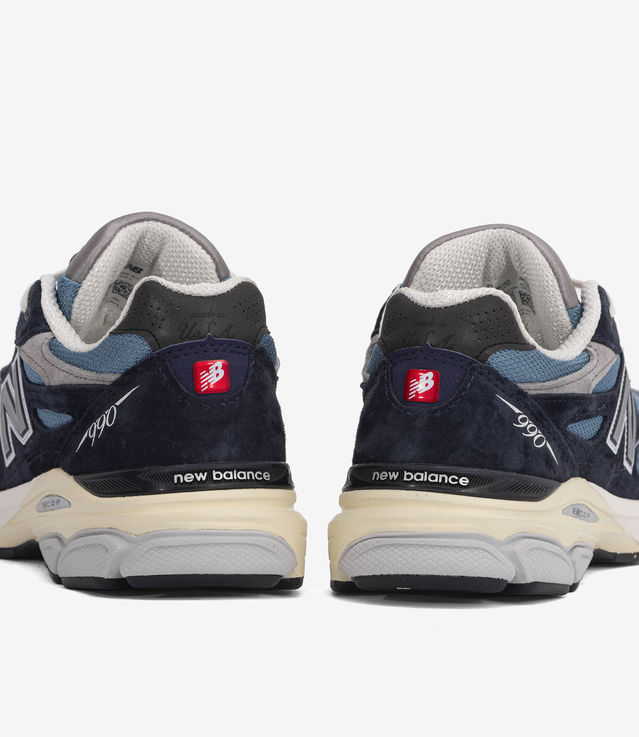 Shop New Balance M990TE3 V3 NB Navy/Spring Tide at itk online store