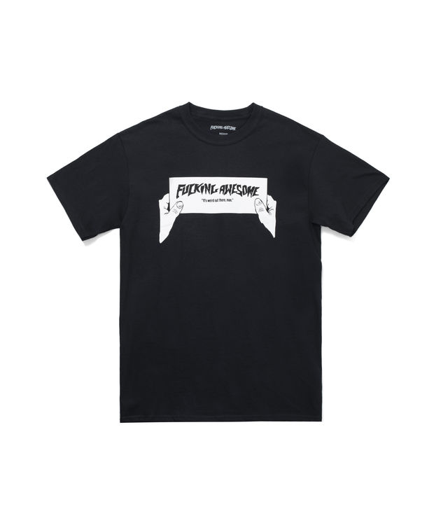 Shop Fucking Awesome Weird Out There Tee Black at itk online