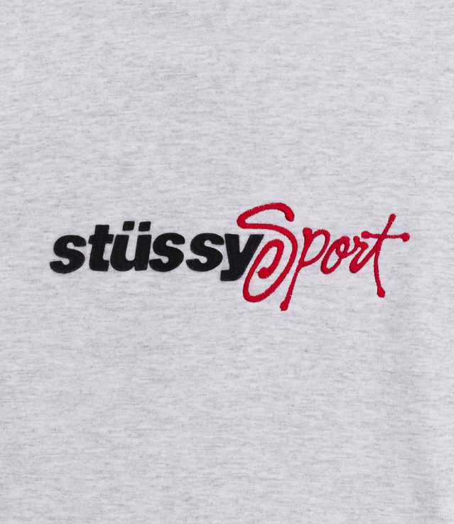 Shop Stussy Sport App. Hoodie Ash Heather at itk online store Shop Stussy Sport App. Hoodie Ash Heather at itk online store