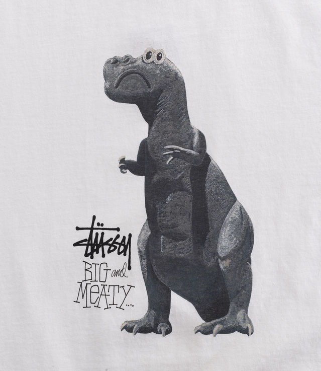 Shop Stussy Big & Meaty Pig. Dyed Tee Natural at itk online store