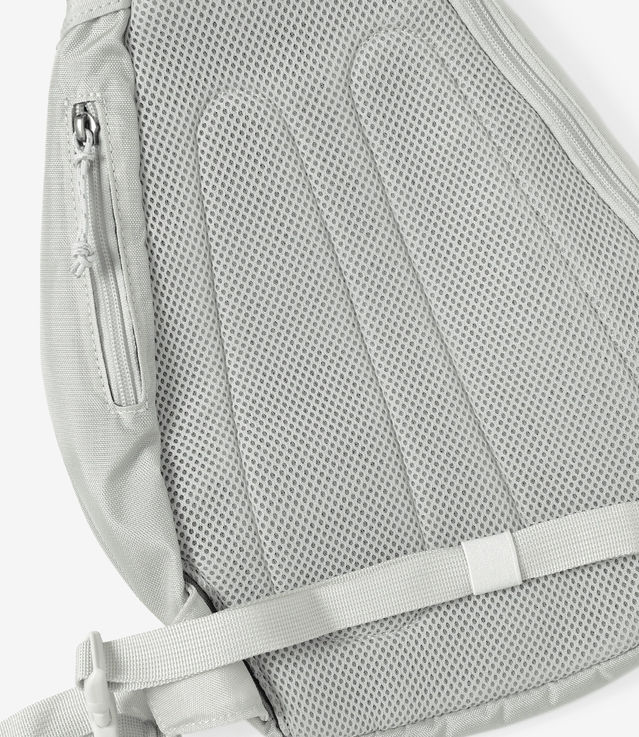 Shop Thisisneverthat Washed Nylon Sling Bag Cream at itk