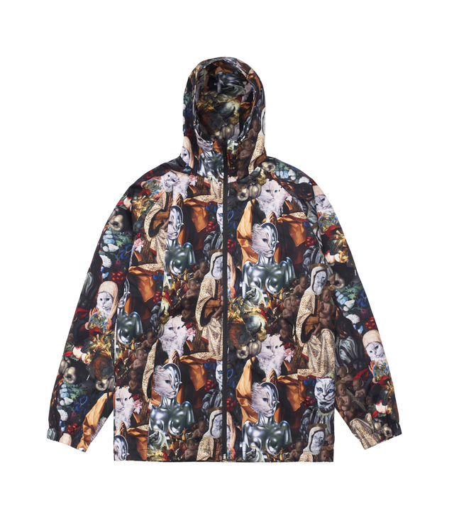 Shop Ripndip Nermaissance Hooded Anorak Jacket Multi at itk online  