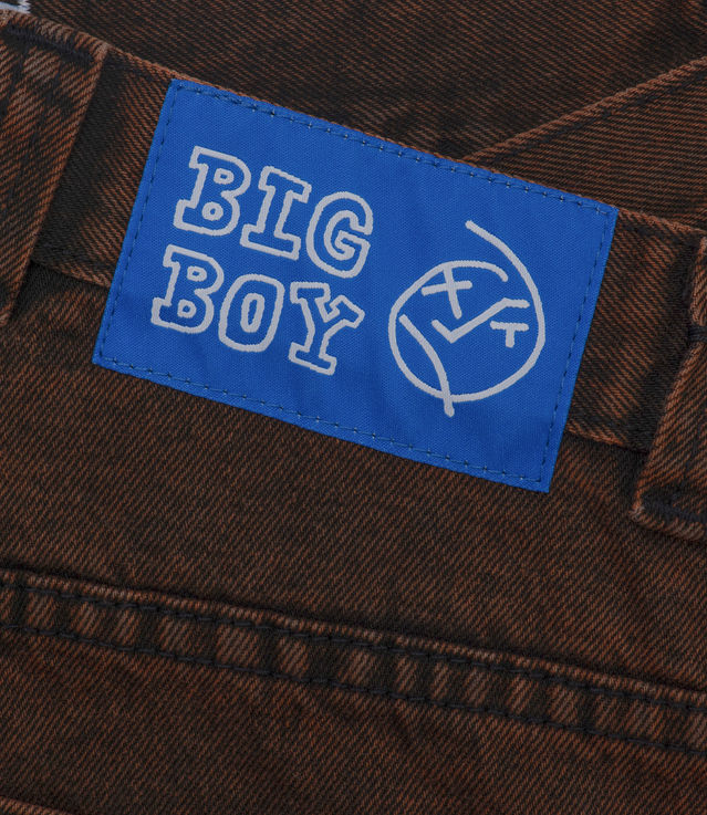 Shop Polar Skate Co Big Boy Jeans Orange Black at itk online
