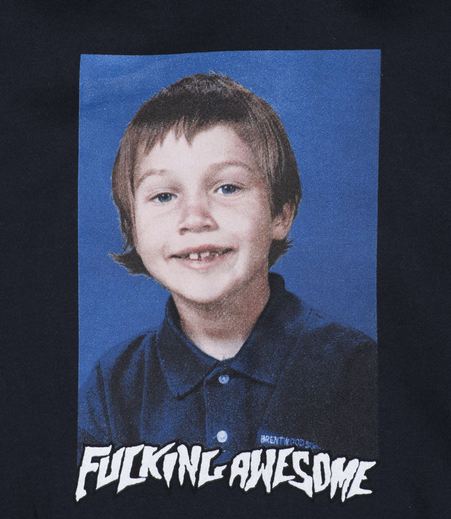 Shop Fucking Awesome Elijah Class Photo Hoodie Navy at itk online